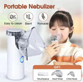 Portable Mesh Nebulizer Blue USB Battery