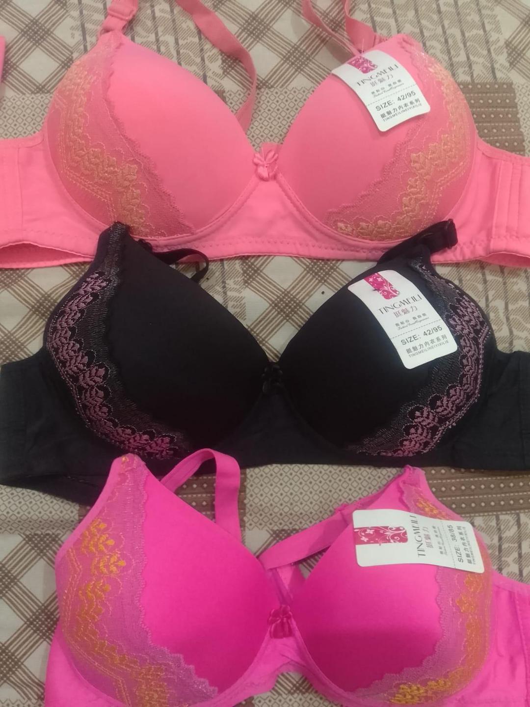 Silk Padded Bra with Embroidery for Daily Wear & Special Events