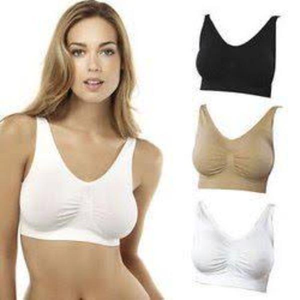 Non-Padded Jersey Bra Lightweight Cool Daily Wear