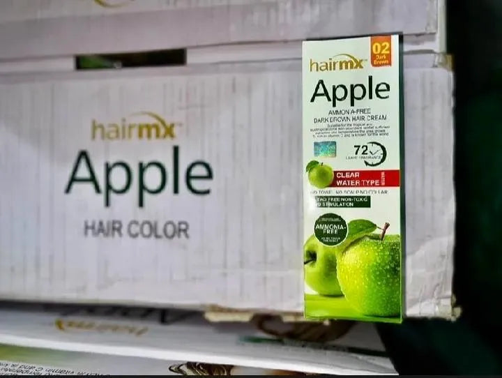 Apple Green Hair Colour for Pakistani Women