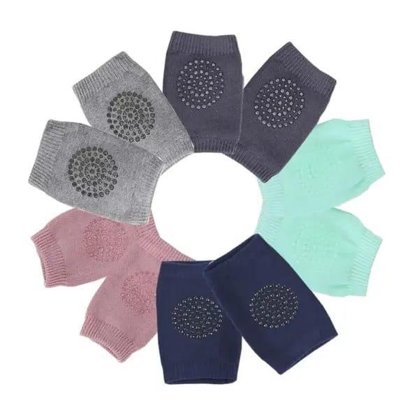 Baby Silicone Feeding Set with Pacifier & Knee Pads