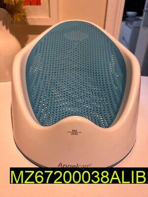 Baby Bath Cradle Blue White Non-Slip Plastic