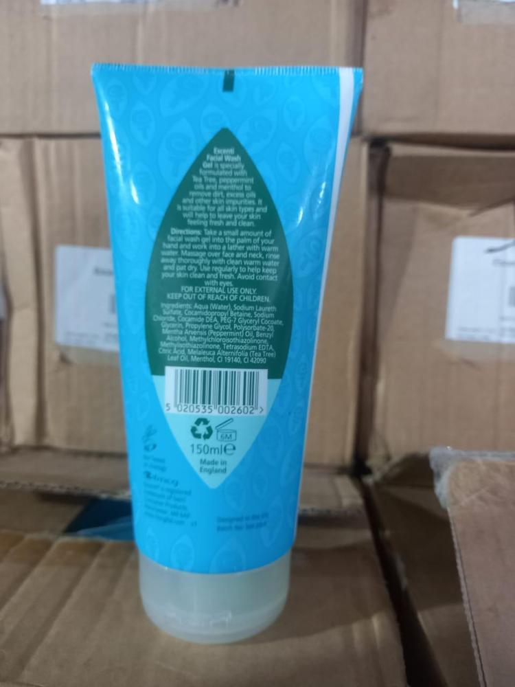 Premium Tea Tree Facial Wash Gel 150ml Cooling Mint